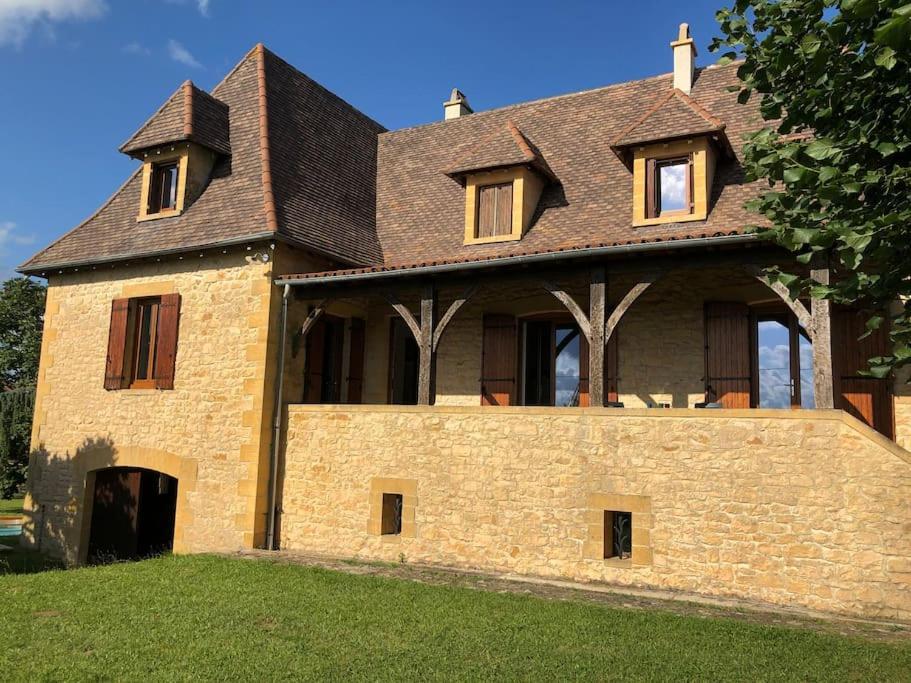 Grande Maison En Perigord A 10 Mn De Sarlat Marquay Ngoại thất bức ảnh